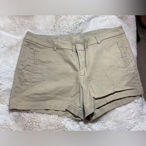 A.N.A mid-rise khaki shorts